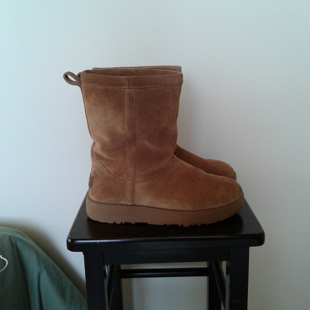 UGG Tan Suede Waterproof Boots